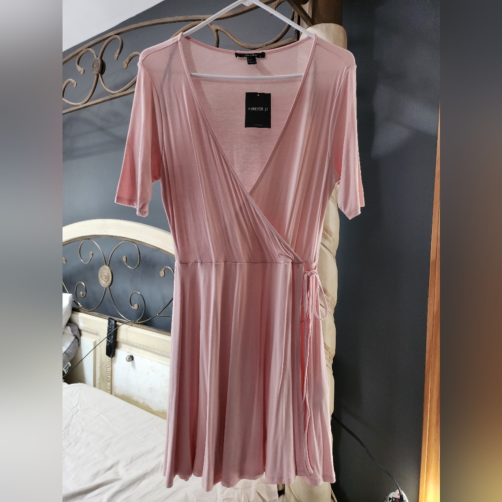 Forever21 Pink Knit Dress